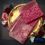 Pure Matka Silk Jacquard-FBDY0002560 - Tasneem Fabrics