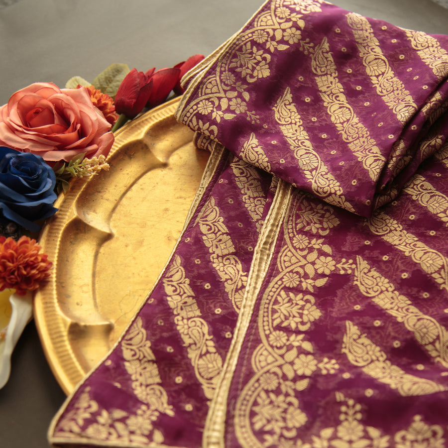 Pure Organza Jacquard-FBDY0002828 - Tasneem Fabrics