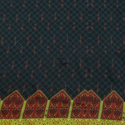 Printed Linen Three Piece - Tasneem Fabrics