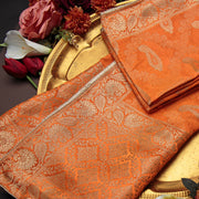 Tasneem Fabrics Women's Pure Gaji Silk Jacquard Dupatta - FBDY0002593