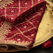 Pure Organza Jacquard-FBDY0002858 - Tasneem Fabrics