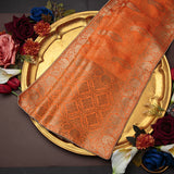 Tasneem Fabrics Women's Pure Gaji Silk Jacquard Dupatta - FBDY0002593