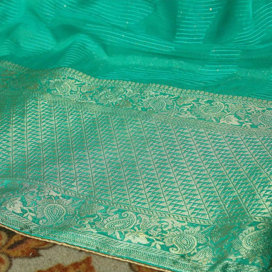 Pure Organza Jacquard-FBDY0002649 - Tasneem Fabrics