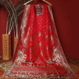 Tasneem Fabrics Women's Pure Matka Silk Jacquard Dupatta - FBDY0002892