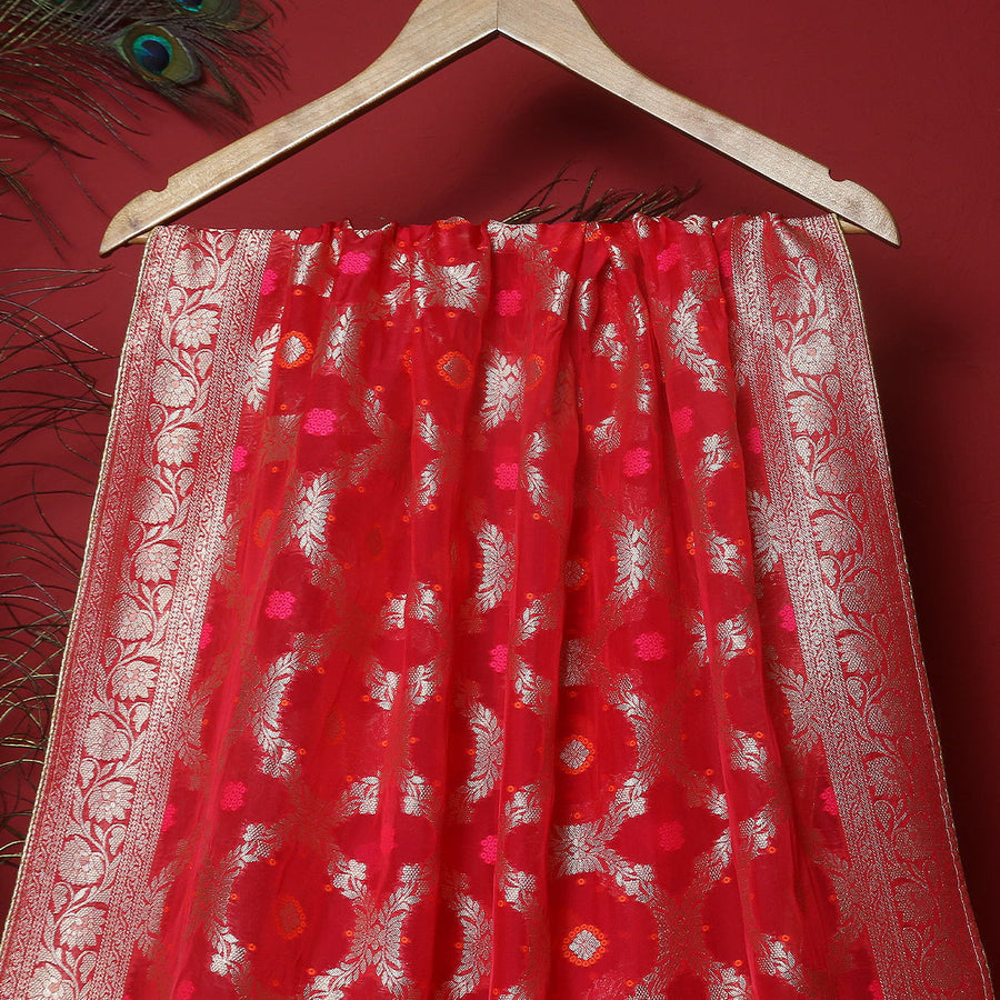 Pure Organza jacquard-FBDY0002733 - Tasneem Fabrics