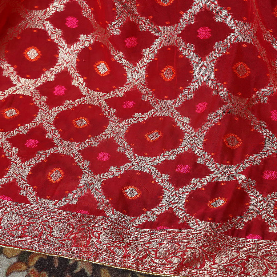 Pure Organza jacquard-FBDY0002733 - Tasneem Fabrics