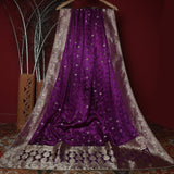 Tasneem Fabrics Women's Pure Gaji Silk Jacquard Dupatta - FBDY0002603