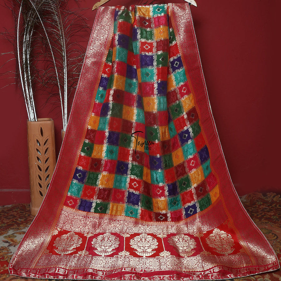 FBDY0002420-Pure Silk Jacquard - Tasneem Fabrics