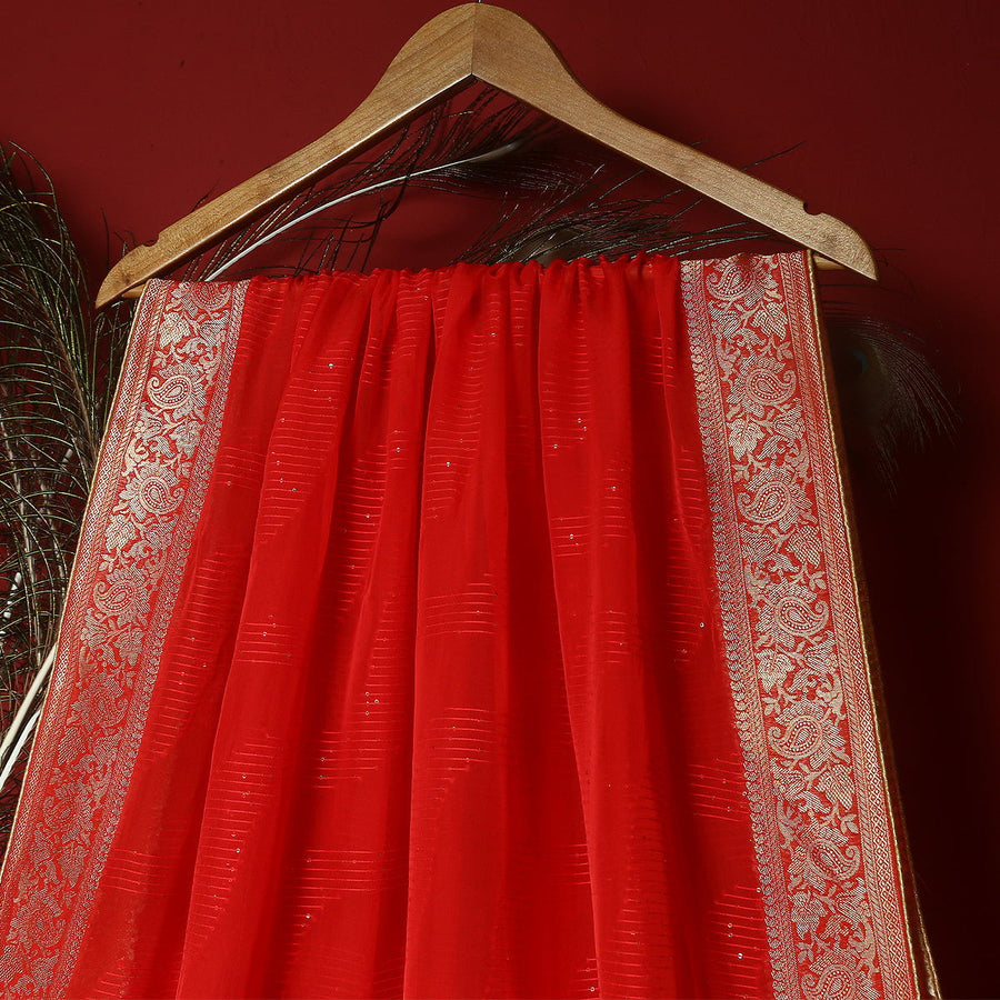 Pure Organza Jacquard-FBDY0002650 - Tasneem Fabrics