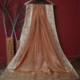 Tasneem Fabrics Women's Pure Chiffon Jacquard Dupatta - FBDY0002967