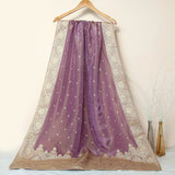 Tasneem Fabrics Women's Pure Chiffon Jacquard Dupatta - FBDY0002972