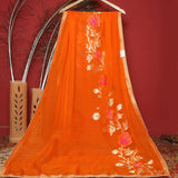 Tasneem Fabrics Women's Pure Organza Jacquard Dupatta - FBDY0002782