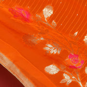 Pure Organza Jacquard-FBDY0002782 - Tasneem Fabrics