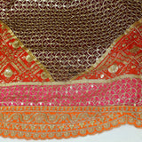 Tasneem Fabrics Women's Lahori Embroidered Dupatta - FBEM0000665