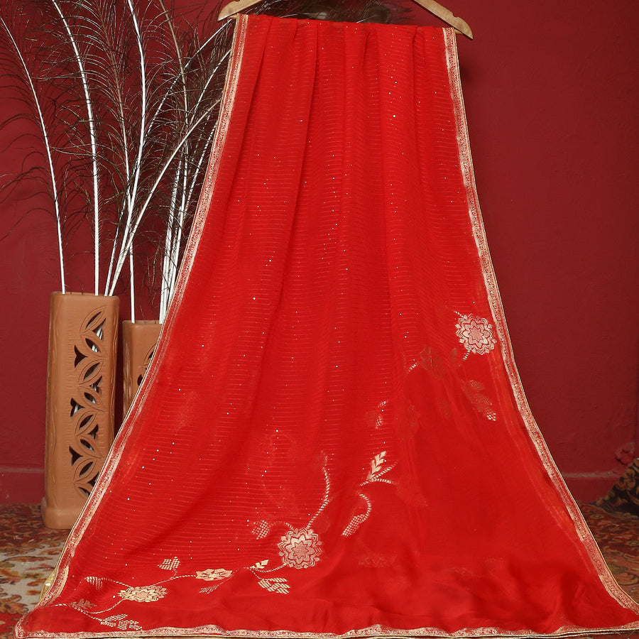 Pure Organza Jacquard-FBDY0002952 - Tasneem Fabrics