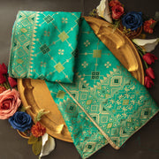 Pure Matka Silk Jacquard-FBDY0002558 - Tasneem Fabrics