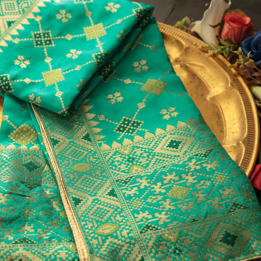 Pure Matka Silk Jacquard-FBDY0002558 - Tasneem Fabrics