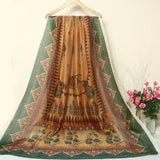 Tasneem Fabrics Women's Pure Printed Monark Dupatta - MDPR0001558