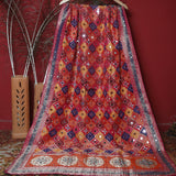 Tasneem Fabrics Women's Sairabano Embroidered Dupatta - FBEM0000742