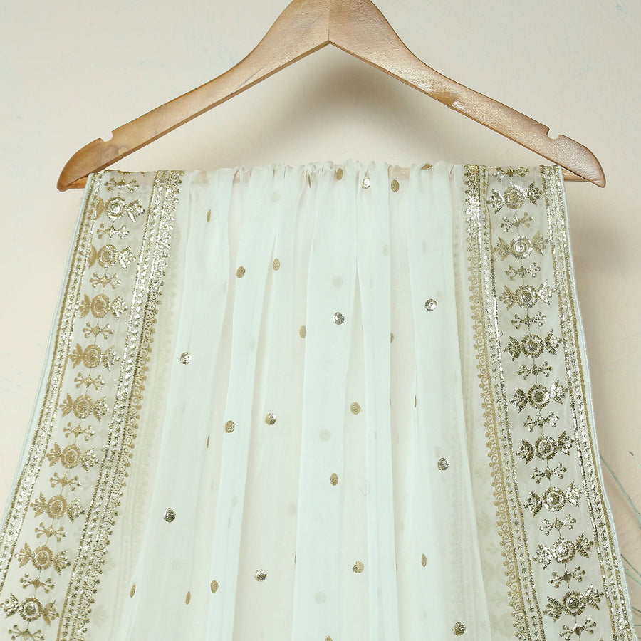Pure Organza Jacquard-FBEM0000819 - Tasneem Fabrics