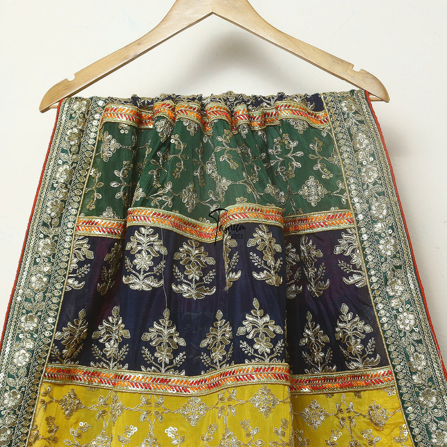 Tasneem Fabrics Women's Lahori Embroidered Dupatta - FBEM0000662