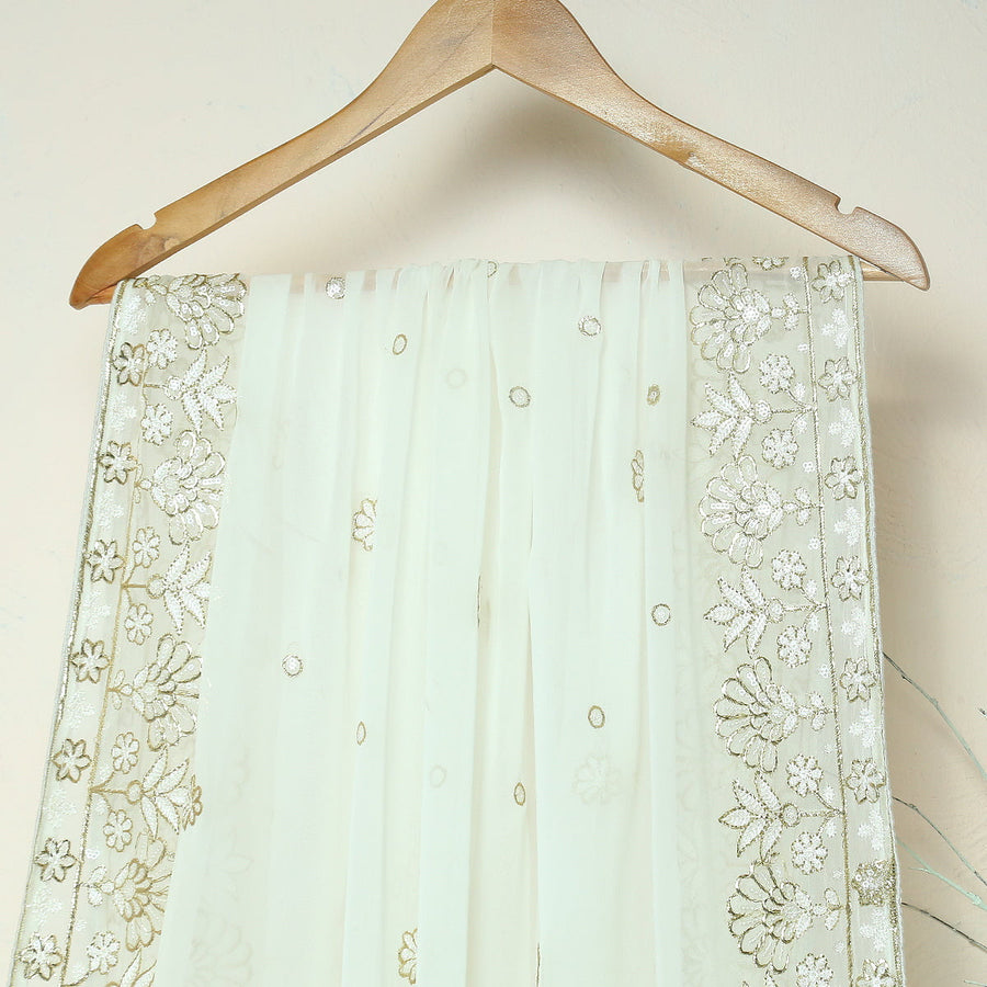 Pure Chiffon Jacquard-FBEM0000653 - Tasneem Fabrics