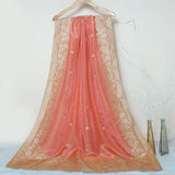 Tasneem Fabrics Women's Pure Chiffon Jacquard Dupatta - FBDY0002786