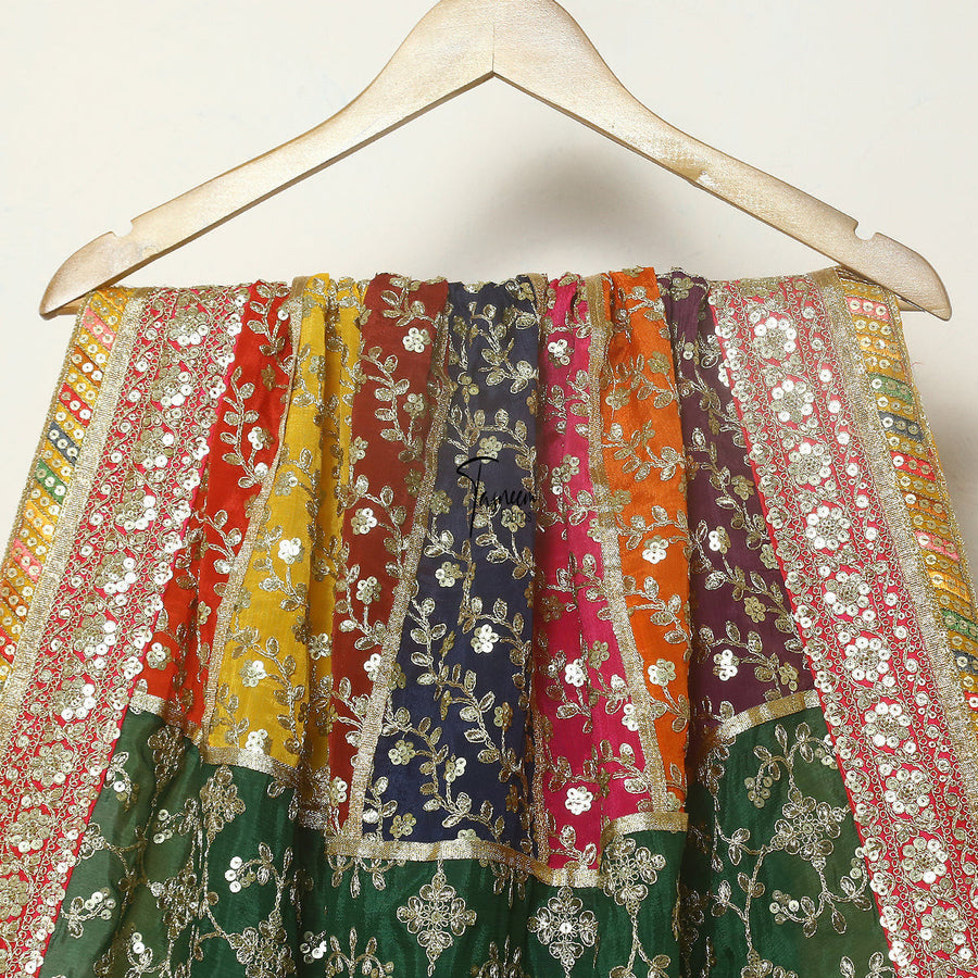 Tasneem Fabrics Women's Lahori Embroidered Dupatta - FBEM0000666