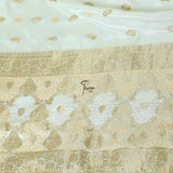 Tasneem Fabrics Women's Pure Gaji Silk Jacquard Dupatta - FBDY0002432