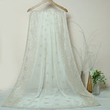 Tasneem Fabrics Women's Pure Chiffon Jacquard Dupatta - FBEM0000649