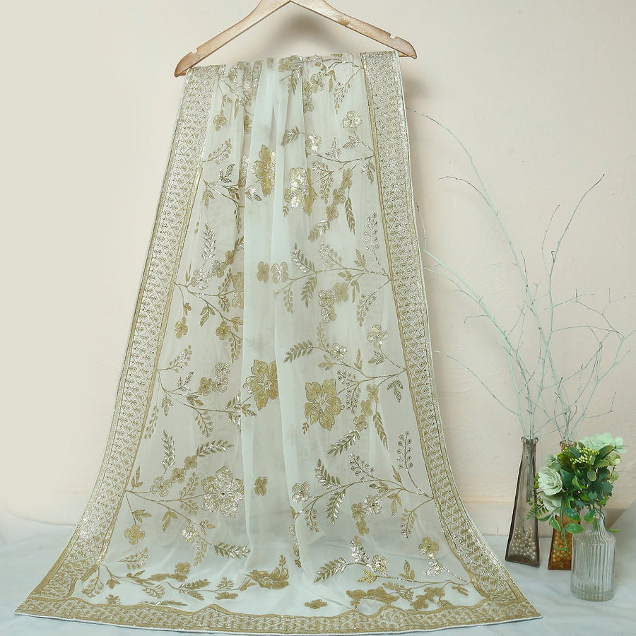Pure Chiffon Jacquard-FBDY0002958 - Tasneem Fabrics