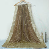 Tasneem Fabrics Women's Pure Chiffon Jacquard Dupatta - FBDY0002971