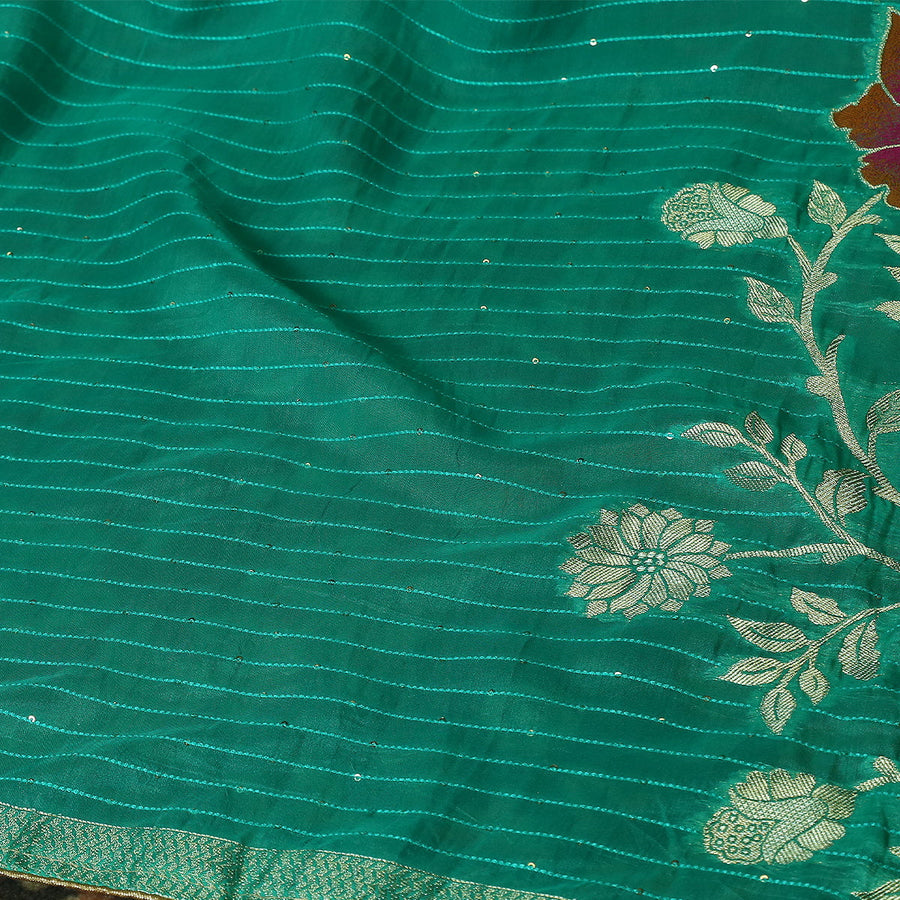 Pure Organza Jacquard-FBDY0002778 - Tasneem Fabrics