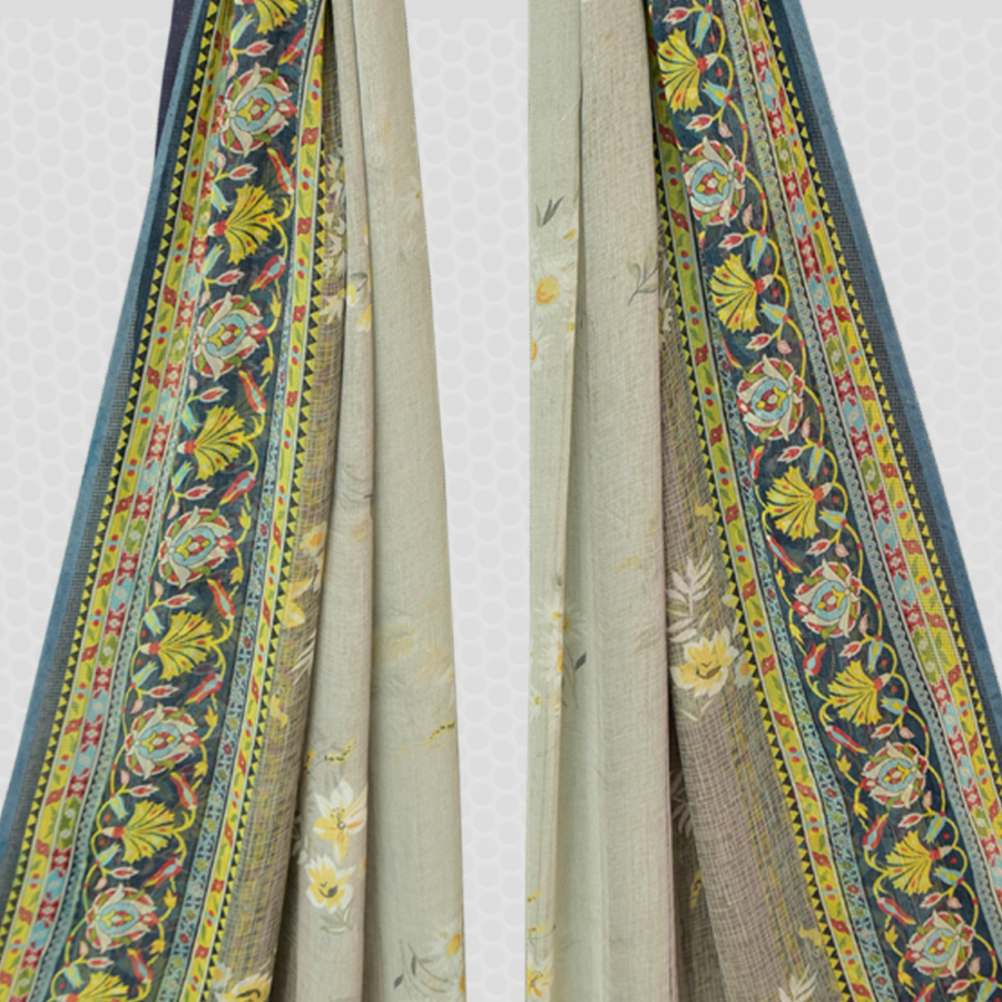 Tasneem Fabrics Women's Printed Crinkle Dupatta - MDPR0003521