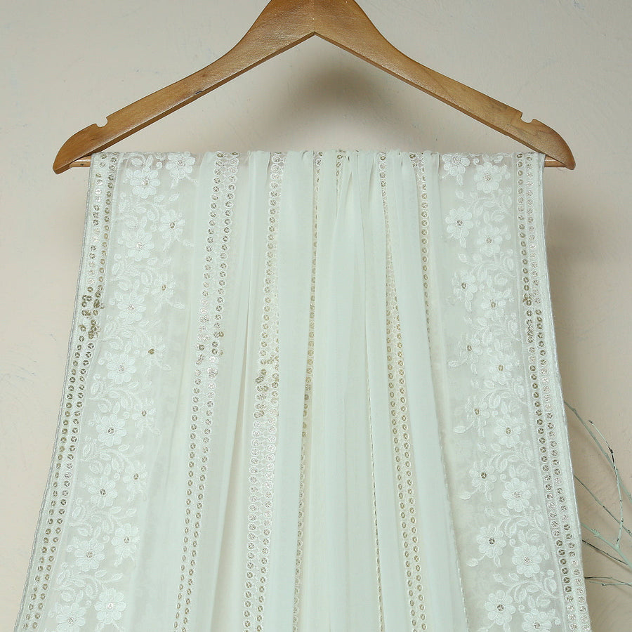 Pure Chiffon Jacquard-FBEM0000645 - Tasneem Fabrics