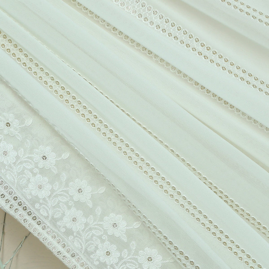 Pure Chiffon Jacquard-FBEM0000645 - Tasneem Fabrics