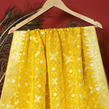 Pure Organza Jacquard-FBDY0002853 - Tasneem Fabrics