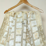 Tasneem Fabrics Women's Pure Gaji Silk Jacquard Dupatta - FBDY0002393