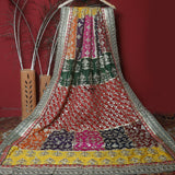 Tasneem Fabrics Women's Pure Gaji Silk Jacquard Dupatta - FBEM0000660