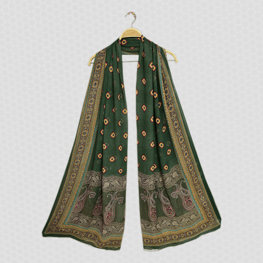 Tasneem Fabrics Women's Printed Crinkle Dupatta - MDPR0003513