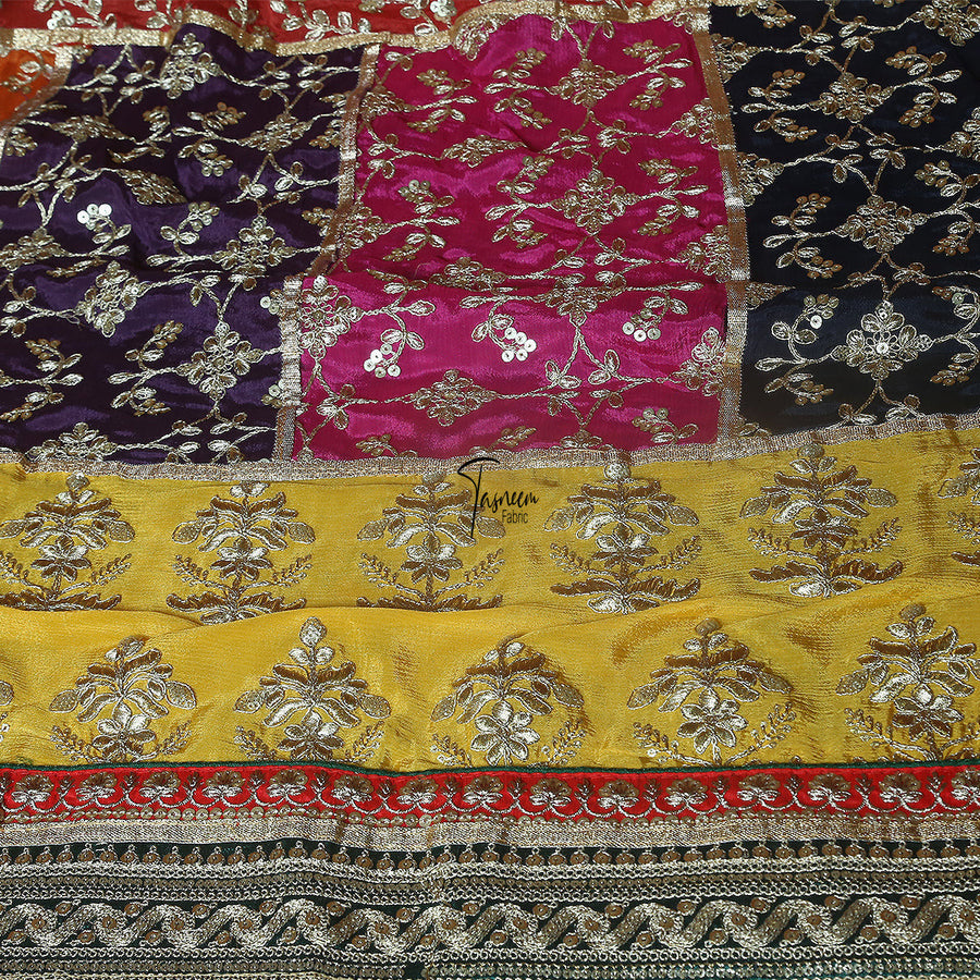 FBDY0002604-Pure Gaji Silk Jacquard - Tasneem Fabrics