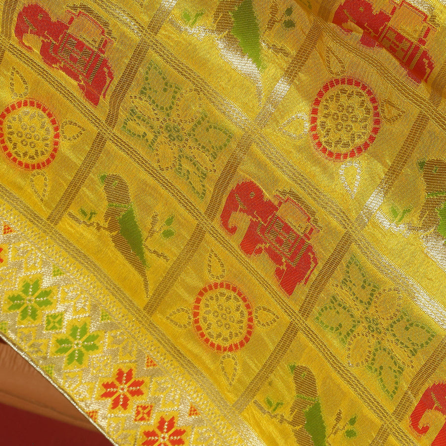 Pure Matka Silk Jacquard-FBDY0002567 - Tasneem Fabrics