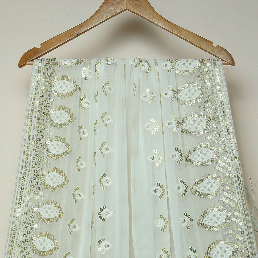 Pure Chiffon Jacquard-FBEM0000850 - Tasneem Fabrics
