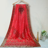 Tasneem Fabrics Women's Pure Matka Silk Jacquard Dupatta - FBDY0002923