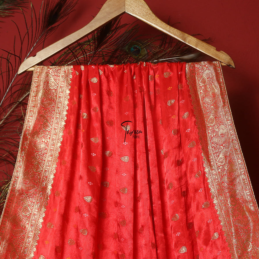 FBDY0002601-Pure Gaji Silk Jacquard - Tasneem Fabrics