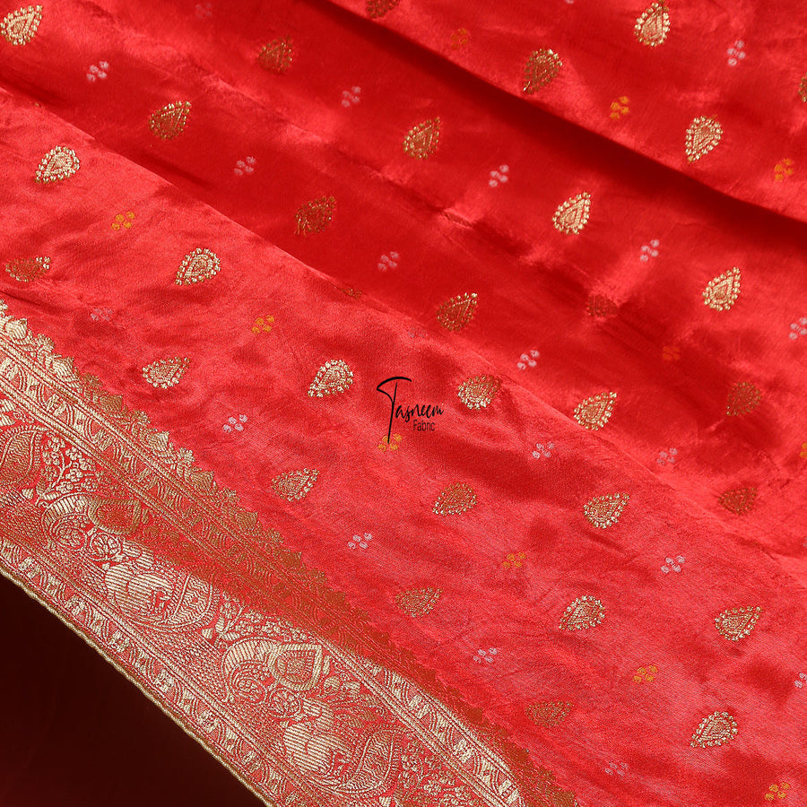FBDY0002601-Pure Gaji Silk Jacquard - Tasneem Fabrics