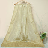 Tasneem Fabrics Women's Pure Chiffon Jacquard Dupatta - FBDY0003043