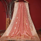 Tasneem Fabrics Women's Pure Chiffon Jacquard Dupatta - FBDY0002797