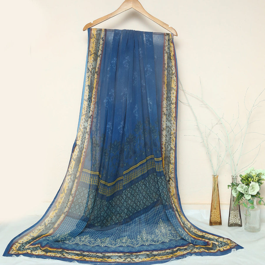 Tasneem Fabrics Women's Printed Crinkle Dupatta - MDPR0003501