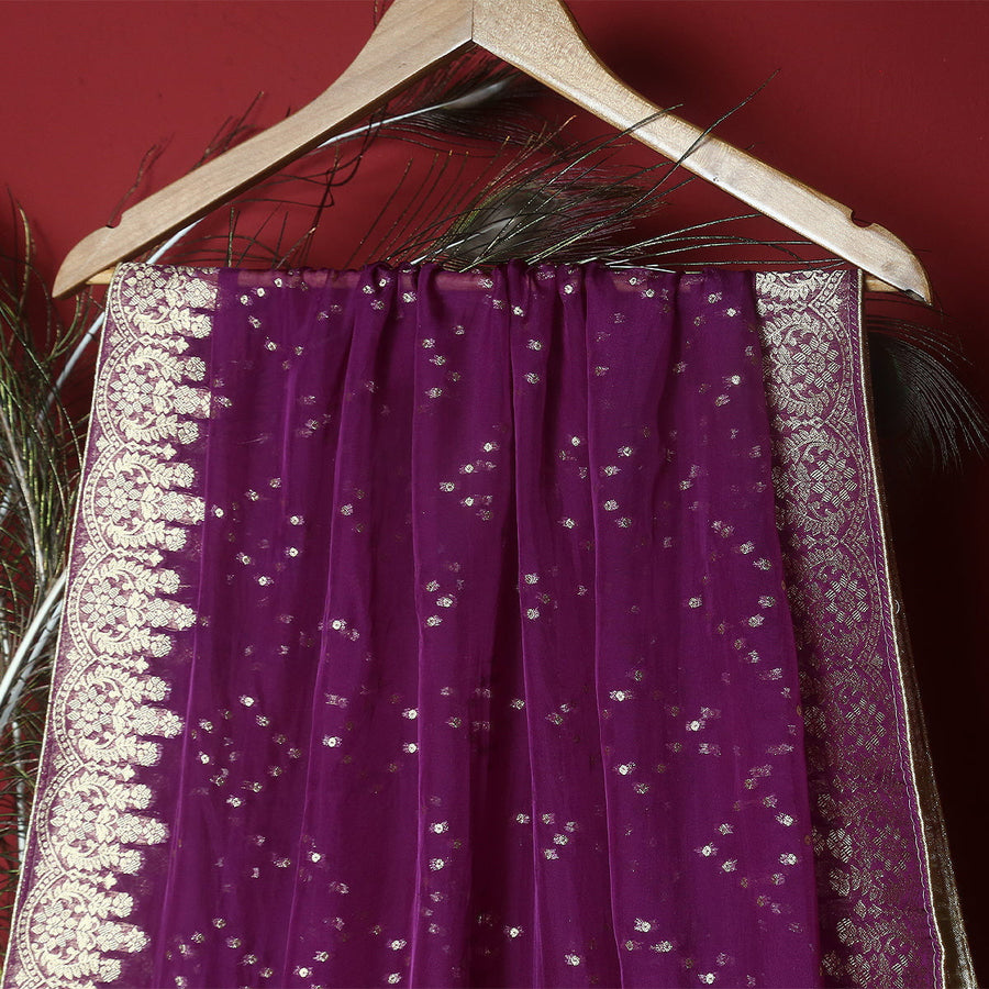 Pure Chiffon Jacquard-FBDY0002804 - Tasneem Fabrics